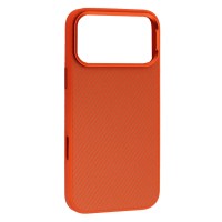 Чохол Apple iPhone 17 Pro, KEVLAR, MagSafe, Помаранчевий