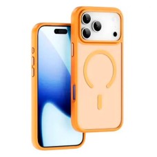 Чехол Apple iPhone 17 Pro, Wiwu Armor Pro, MagSafe, Оранжевый