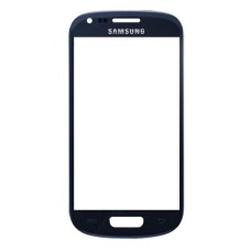 Корпусне скло дисплея Samsung I8190 Galaxy S3 mini, I8200 Galaxy S3 Mini Neo, Синій