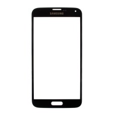 Корпусне скло дисплея Samsung G900F Galaxy S5, G900H Galaxy S5, i9600 Galaxy S5, Чорний