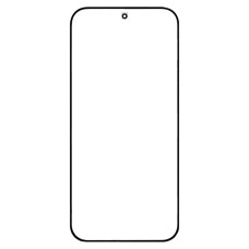 Корпусне скло дисплея Xiaomi 17 Ultra, Чорний
