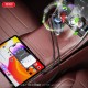 Автомобильное зарядное устройство XO CC72, С кабелем, Lightning, Серый