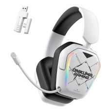 Навушники бездротові Onikuma GT883 Gaming, Стерео, Білий
