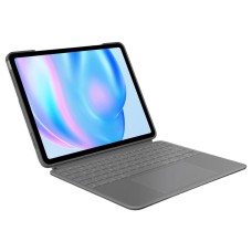 Чохол-книжка Apple iPad Air 13 2024, Logitech Combo Touch, Сірий