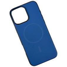Чохол Apple iPhone 13 Pro Max, Slim Fit Soft Touch, MagSafe, Синій