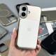 Чехол Apple iPhone 11, Smooth Touch, MagSafe, Серебряный