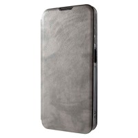 Чехол-книжка Motorola Moto G17, Belora, Серый