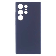 Чохол Samsung Galaxy S26 Ultra, GETMAN Liquid Silk, Midnight Blue, Синій