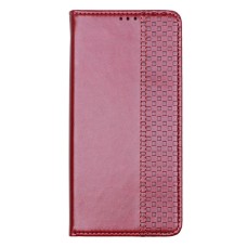 Чохол-книжка Xiaomi Redmi 15, Chess Skin, Бордовий
