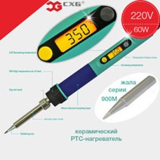 Паяльник з терморегулятором CXG936d-CV [220В, 60Вт, без сліп-таймера]