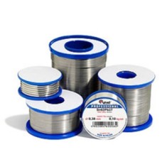 Припой ПОС-63 CYNEL LC- Sn63Pb37-B/T (1.5 мм, 1 кг) без флюса, 1 кг, 1.5 мм.