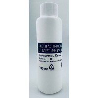 Спирт ізопропіловий 99.9% IPA 100мл тара HDPE