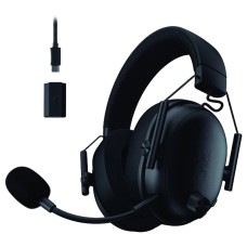 Навушники бездротові Razer BlackShark V3, З мікрофоном, Стерео, Чорний