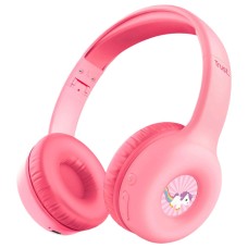 Навушники бездротові Trust On-ear Nouna Kids, З мікрофоном, Стерео, Рожевий