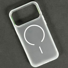 Чохол Apple iPhone 17 Pro Max, Air Beats Matte Camera, MagSafe, Білий
