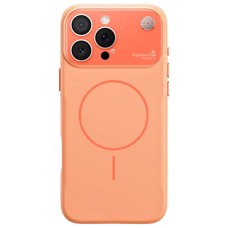 Чохол Apple iPhone 16 Pro Max, AG Glass Ароматерапія, MagSafe, Помаранчевий