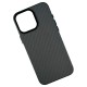 Чехол Apple iPhone 12, Slim Hard Carbon, Черный