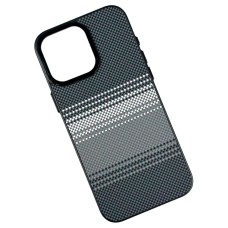 Чохол Apple iPhone 13 Pro Max, Slim Hard Carbon, Grey Stripe, Малюнок