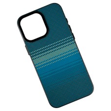 Чохол Apple iPhone 13 Pro Max, Slim Hard Carbon, Blue Stripe, Малюнок