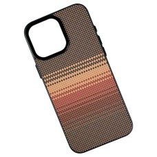 Чохол Apple iPhone 15 Pro, Slim Hard Carbon, Red Stripe, Малюнок