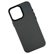 Чохол Apple iPhone 15 Pro, Slim Hard Carbon, Чорний