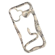 Чехол Apple iPhone 13 Pro, Soft Snake, Бежевый