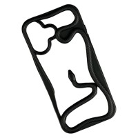 Чехол Apple iPhone 13, Soft Snake, Черный