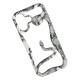 Чехол Apple iPhone 13, Soft Snake, Grey-Black, Серый