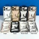 Чехол Apple iPhone 13, Soft Snake, Grey-Black, Серый