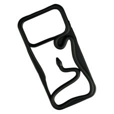 Чохол Apple iPhone 17 Pro, Soft Snake, Чорний
