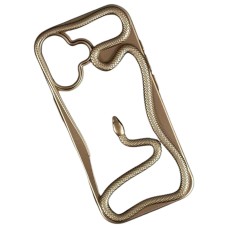 Чохол Apple iPhone 17, Soft Snake, Бронзовий