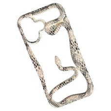 Чохол Apple iPhone 17, Soft Snake, Бежевий