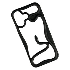 Чохол Apple iPhone 17, Soft Snake, Чорний