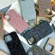 Чехол Apple iPhone 11 Pro, Swarovski Diamonds, Синий