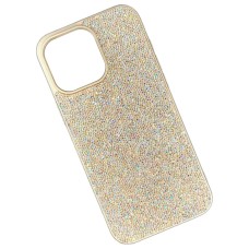 Чохол Apple iPhone 12, iPhone 12 Pro, Swarovski Diamonds, Золотий