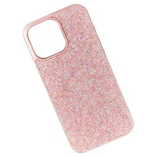 Чохол Apple iPhone 13 Pro Max, Swarovski Diamonds, Рожевий