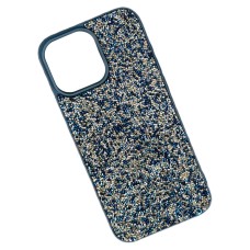 Чохол Apple iPhone 13 Pro Max, Swarovski Diamonds, Синій