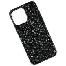 Чехол Apple iPhone 16e, Swarovski Diamonds, Черный