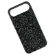 Чехол Apple iPhone 17 Air, Swarovski Diamonds, Черный