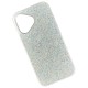 Чехол Apple iPhone 17, Swarovski Diamonds, Серебряный