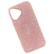 Чехол Apple iPhone 17, Swarovski Diamonds, Розовый
