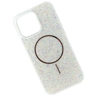 Чехол Apple iPhone 11, Swarovski Diamonds, MagSafe, Белый