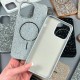 Чехол Apple iPhone 11, Swarovski Diamonds, MagSafe, Белый