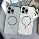Чохол Apple iPhone 13, Swarovski Diamonds, MagSafe, Синій