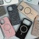 Чохол Apple iPhone 13, Swarovski Diamonds, MagSafe, Синій