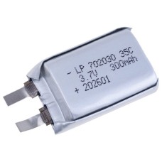 Акумулятор універсальний для гаджетів, 300 mAh, 7,0 х 20 х 30 мм.