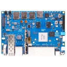 Плата маршрутизатора Banana Pi BPI-R4 із процесором MediaTek MT7988A Quad-Core Cortex-A73