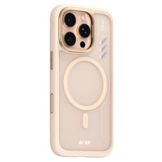 Чехол Apple iPhone 16 Pro Max, Blueo Frosted Heat Dissipation Stand, MagSafe, Золотой