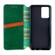 Чохол-книжка Motorola Moto G17, GETMAN Cubic, Зелений