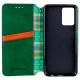 Чохол-книжка Samsung Galaxy S25 FE, GETMAN Cubic, Зелений